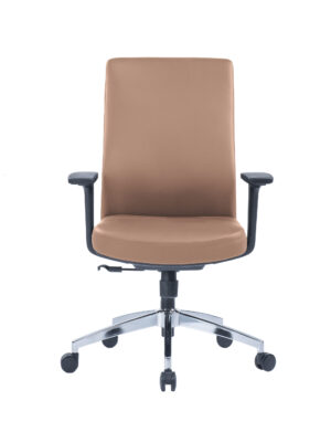 FurniConcepts CH-366B Brown PU Athena