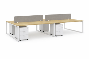 FurniConcepts 4-Pax Roma Workstation