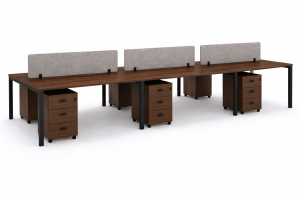 FurniConcepts 6-Pax C Workstation