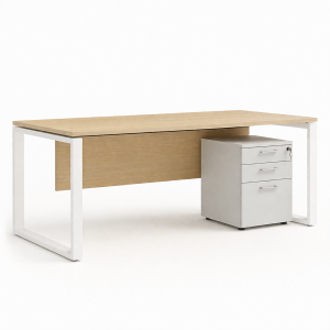 FurniConcepts Rectangular Roma Desk